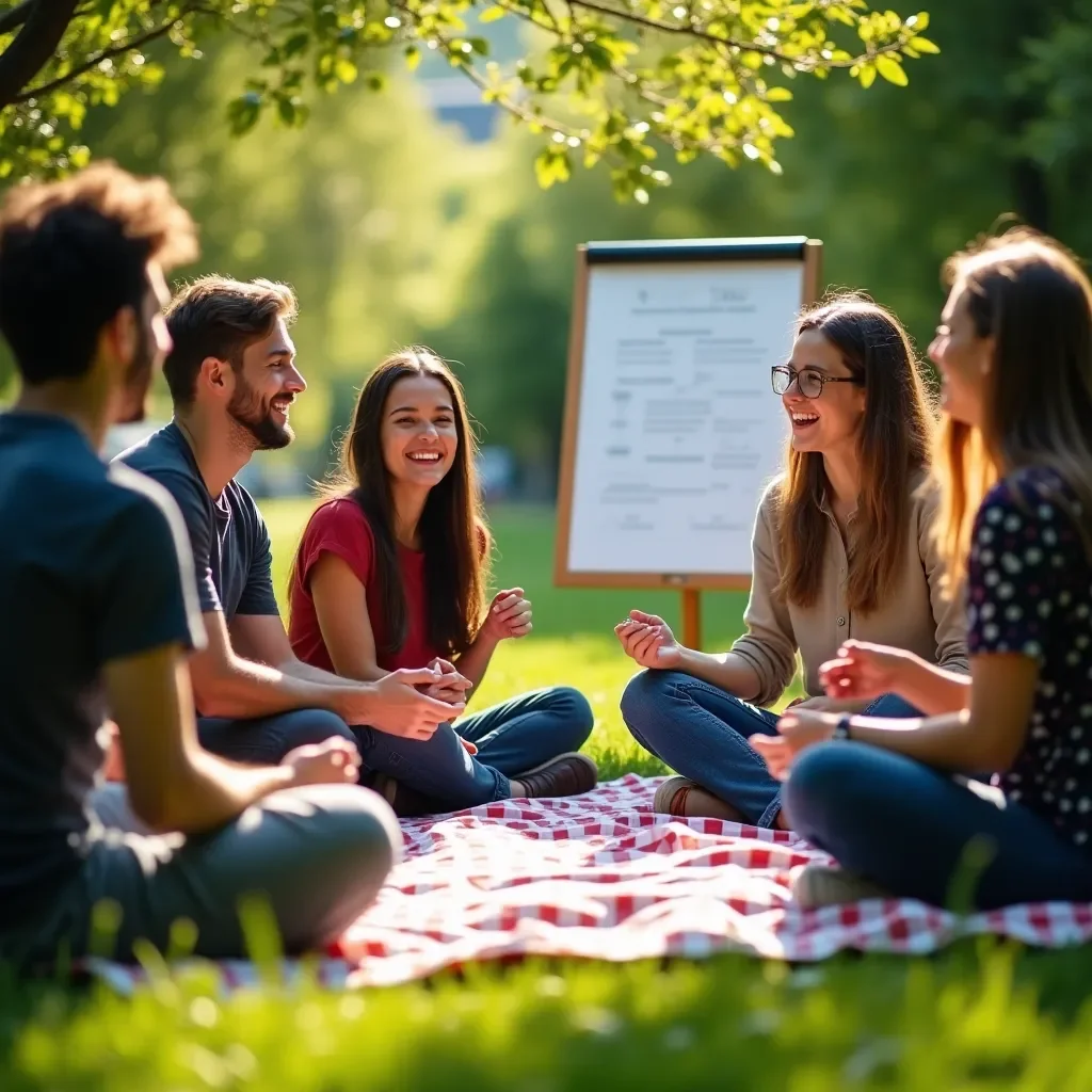 Creative team brainstorming